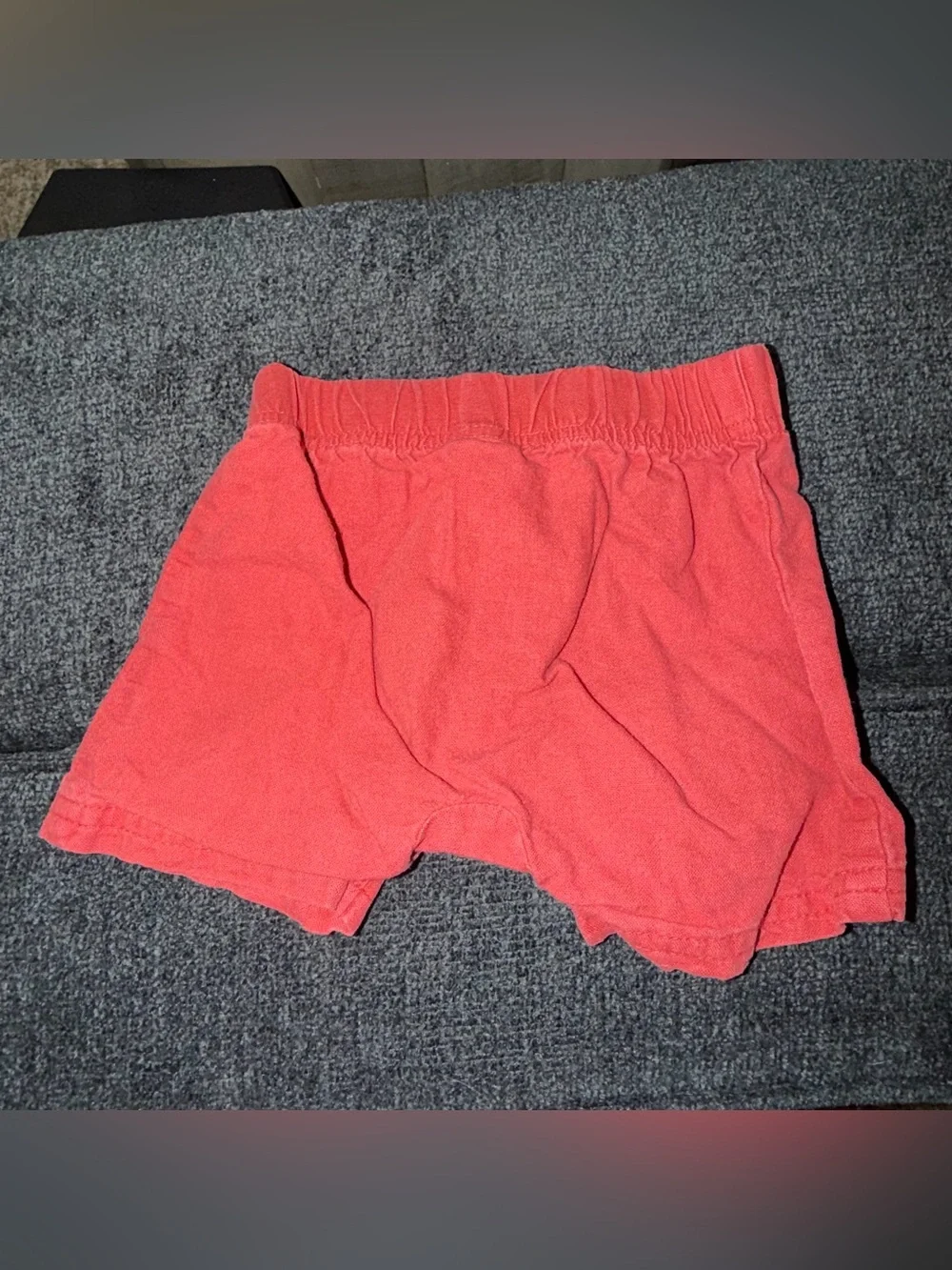 Carter's 9 month shorts boy girl Pull-On Shorts with White Drawstring